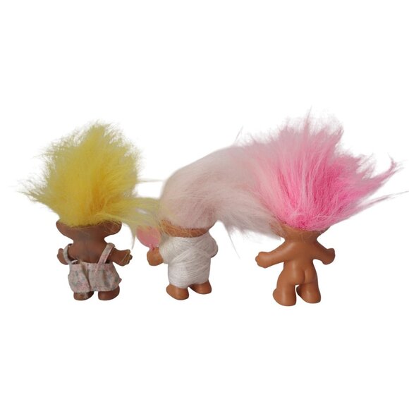 9 Vintage Troll Dolls Dragon Baby Collection Troll 1990's - Picture 6 of 11